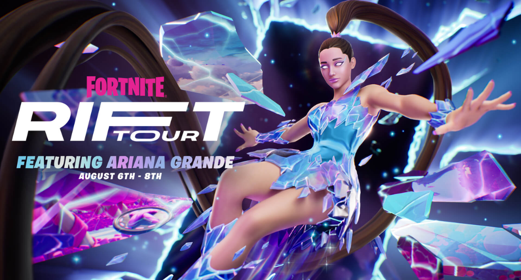 Ariana Grande concert Fortnite metaverse
