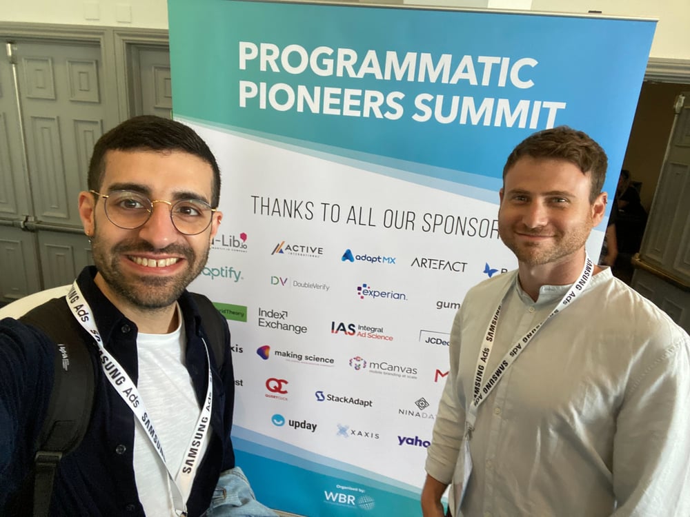 Chaim Berko and Yaniv Rozencweig Anzu Programmatic Pioneers Summit