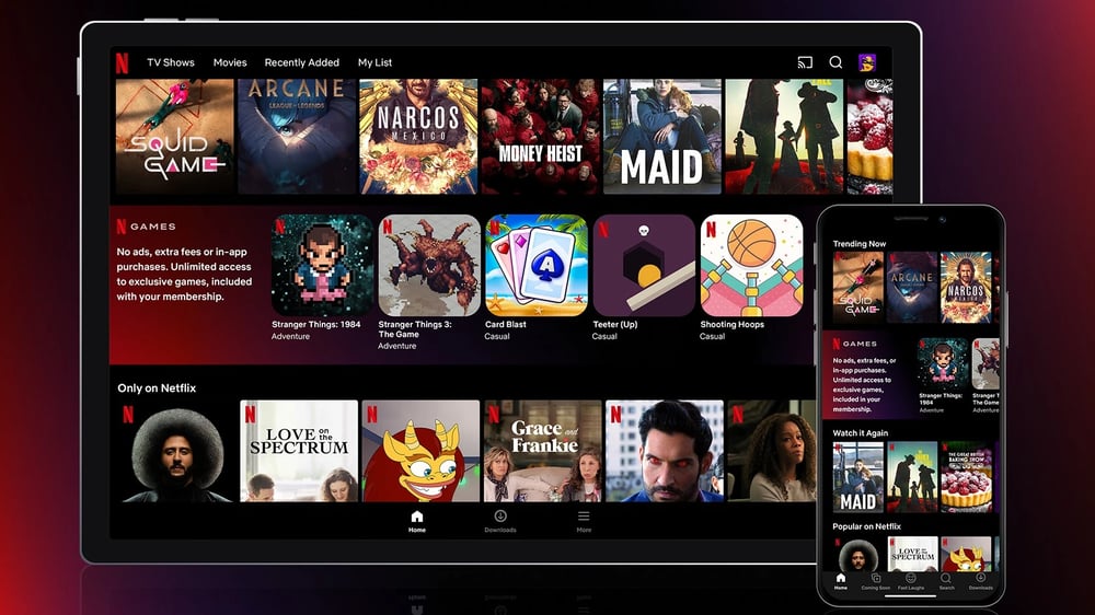 Netflix Games iOS devices