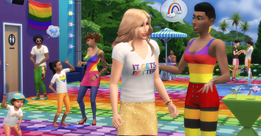 Sims 4 pride