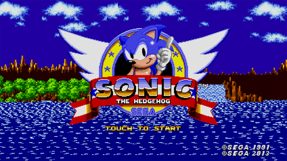 Sonic The Hedgehog SEGA