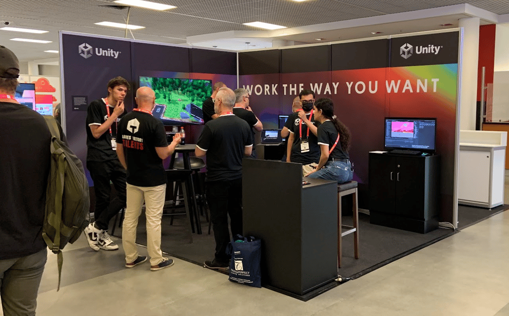 Unity stand at Gamescom 2022