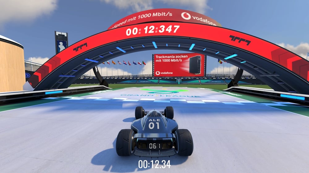 Vodafone in Trackmania3