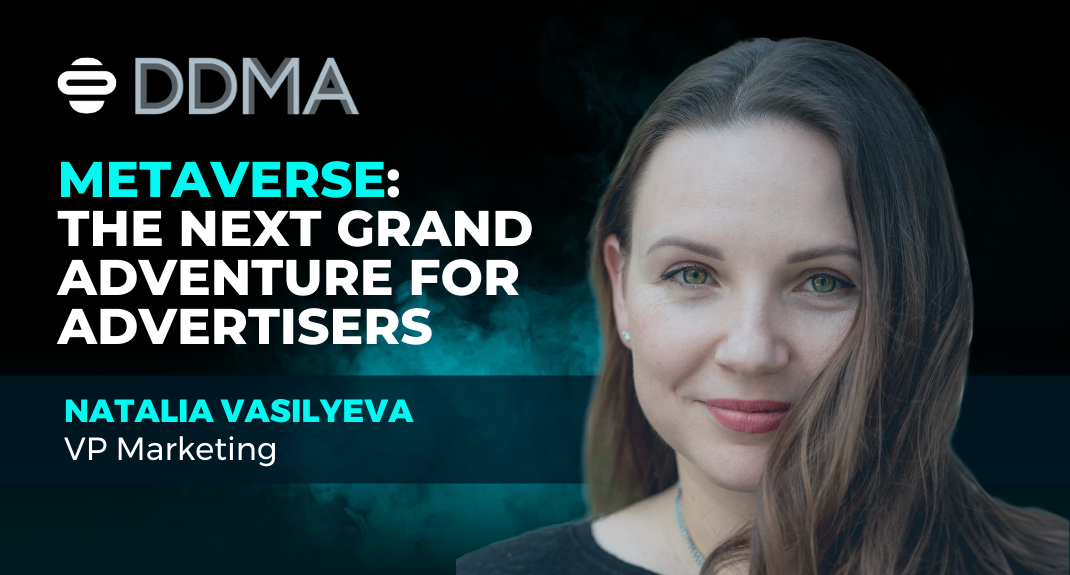 Natalia Vasilyeva Metaverse DDMA Creative Mixer webinar
